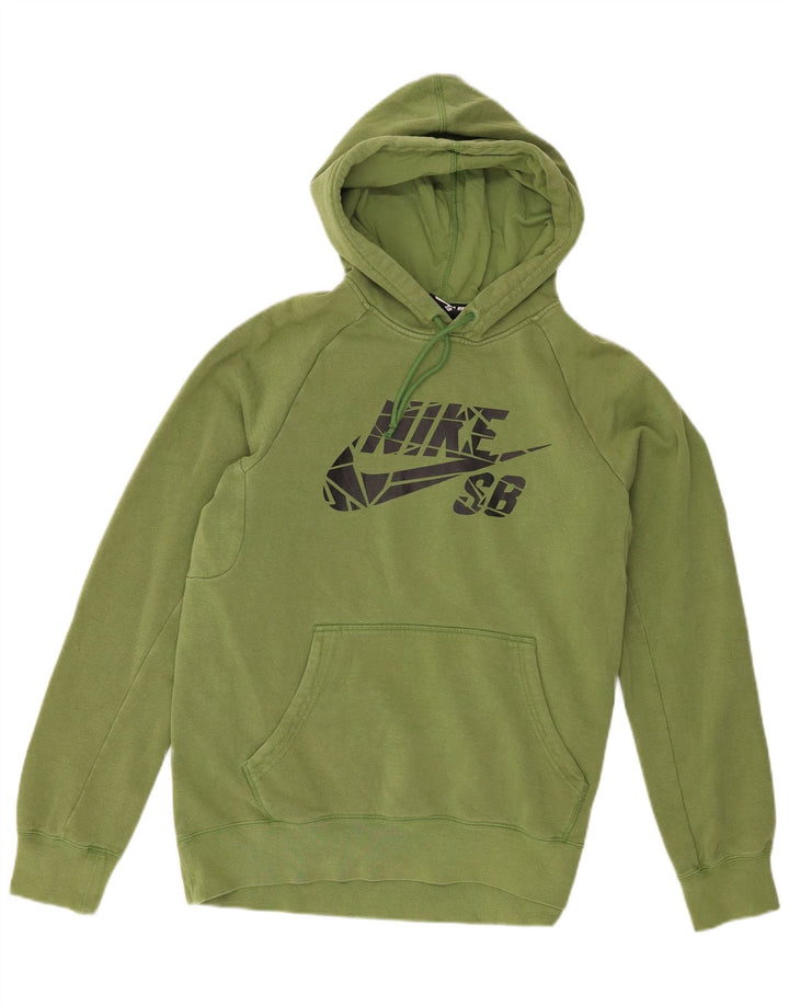 Pulover Nike Grafic pentru bărbați, bumbac verde mediu