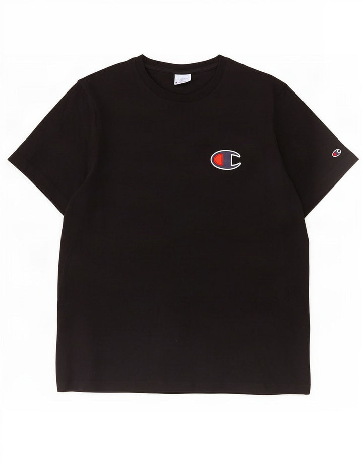 Tricou grafic pentru bărbați Champion Top 2XL Negru