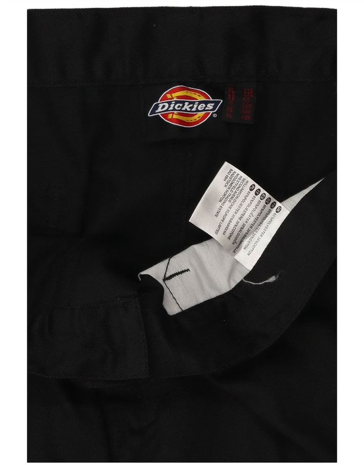 Pantaloni cargo drepti pentru bărbați Dickies W34 L31 poliester negru