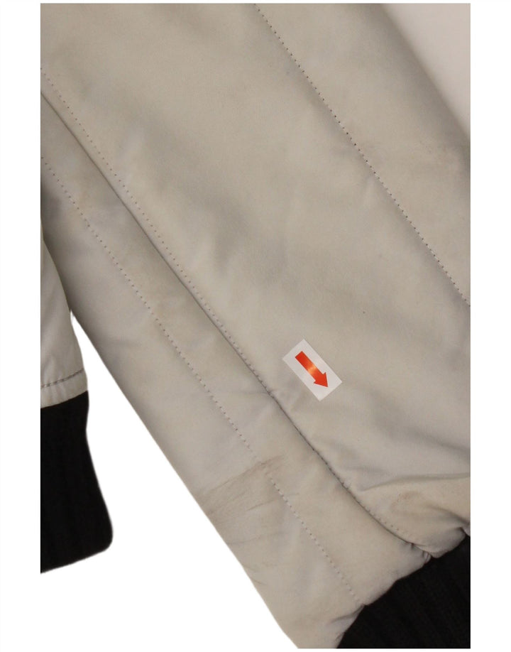 Jachetă bomber cu glugă pentru femei REFRIGWEAR UK 14 Poliamidă albă medie