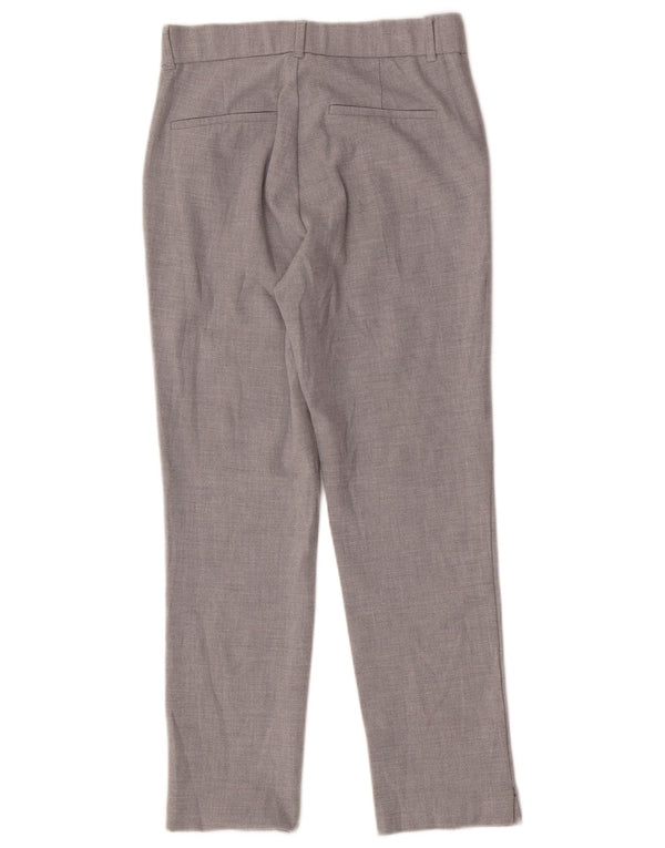 Pantaloni chino drepti pentru femei Zara XS W24 L26 gri