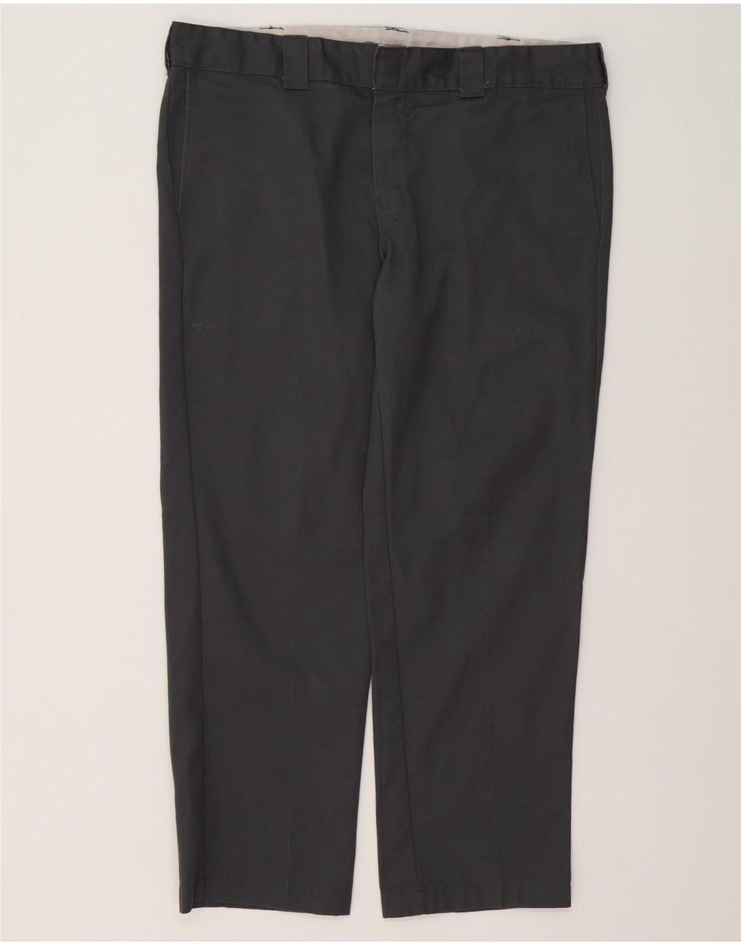 Pantaloni chino slim drepti pentru bărbați Dickies W38 L30 poliester gri