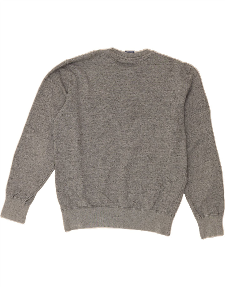 CHAMPION Womens Graphic Sweatshirt Jumper UK 16 Large Grey Flecked Vintage Champion and Second-Hand Champion from Messina Hembry 