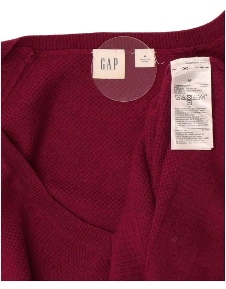 Pulover pentru femei Gap cu decolteu în V UK 14 Nailon violet mediu