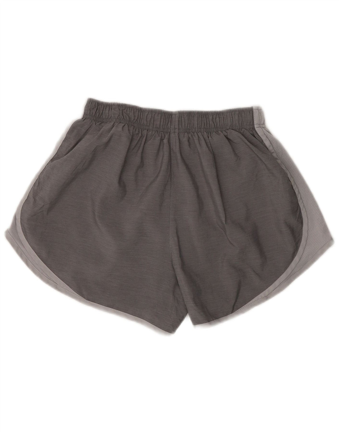 Pantaloni scurti sport Nike pentru femei UK 12 Gri mediu Poliester color bloc
