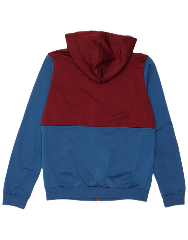 Pulover Adidas Graphic Zip pentru femei IT 42 Medium Blue Colorblock