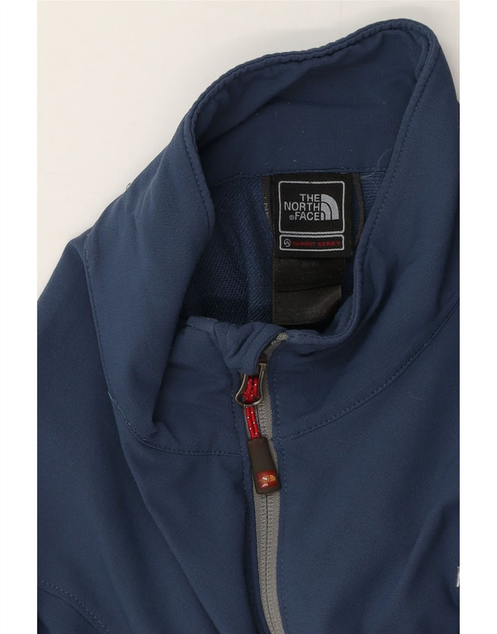 Jachetă de trening pentru bărbați The North Face, albastru bleumarin mediu