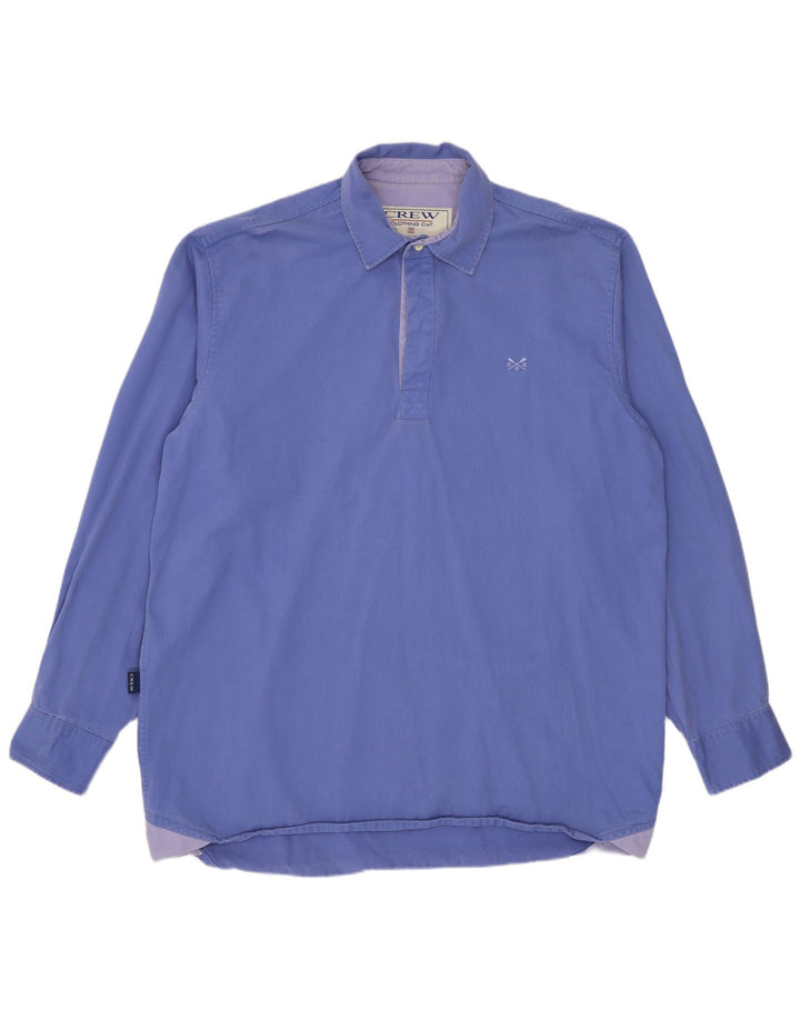 Crew Clothing Cămașă pulover pentru bărbați Bumbac albastru mediu