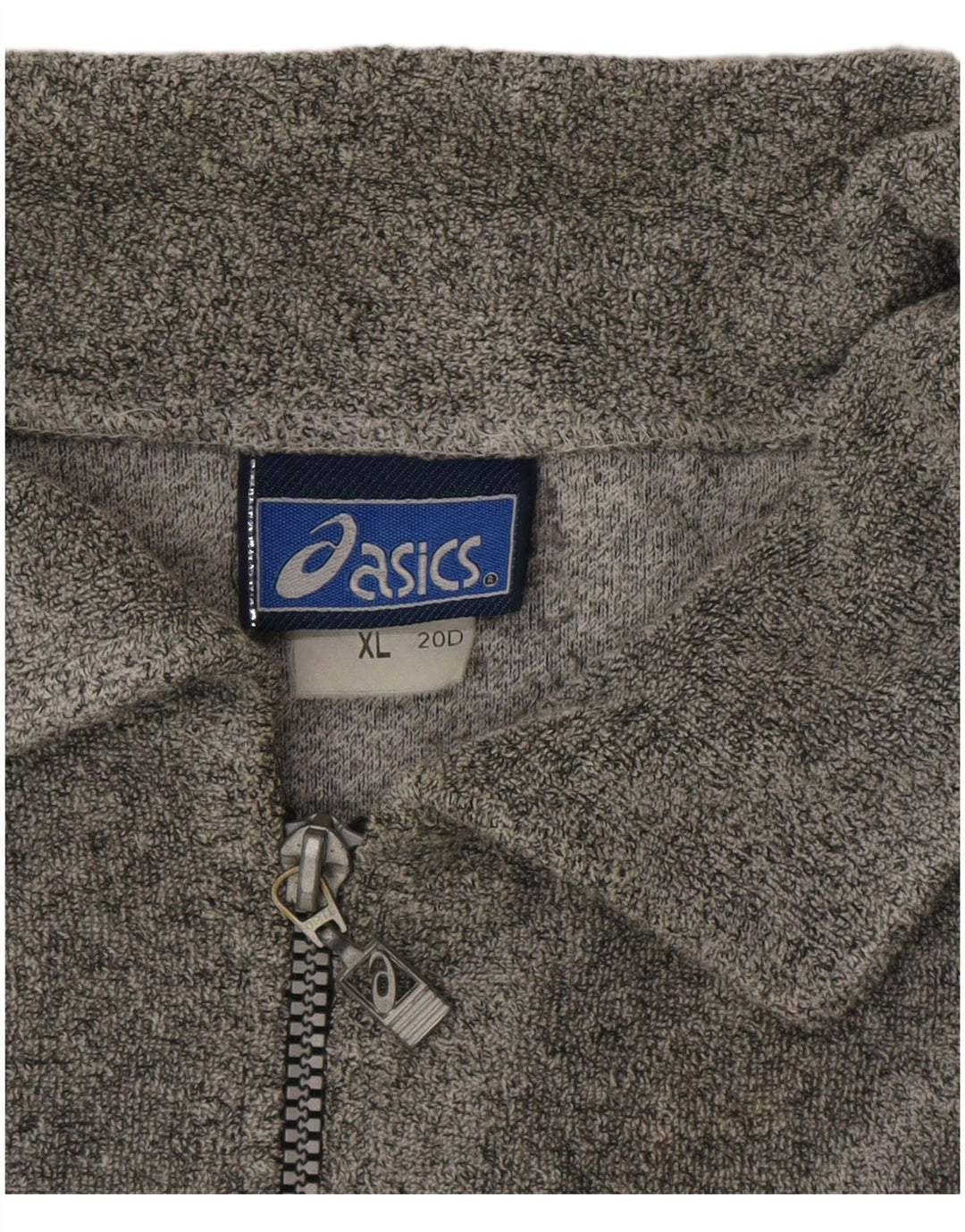 Jachetă de top pentru trening Asics pentru bărbați, XL, gri bumbac