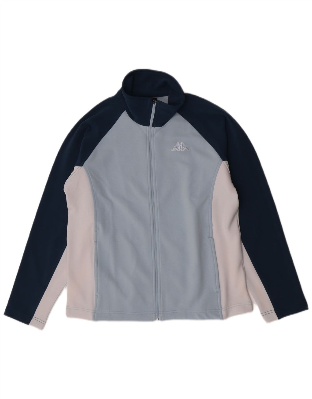 Jachetă de trening pentru femei Kappa UK 16, mare, albastru, poliester color bloc