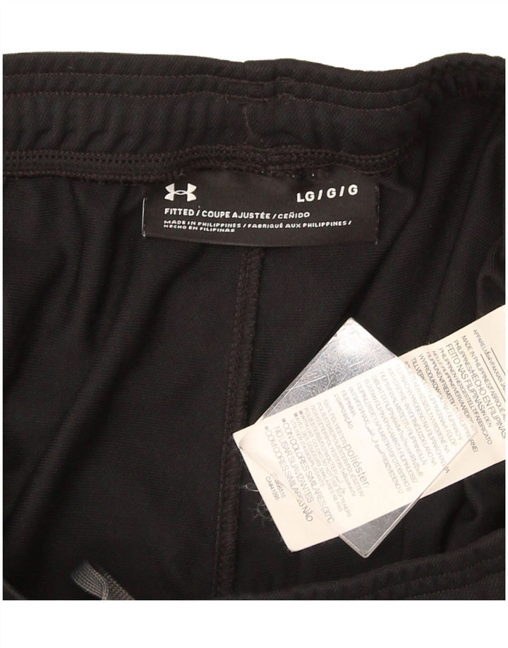 Pantaloni de trening Under Armour pentru bărbați, mari, negru, poliester