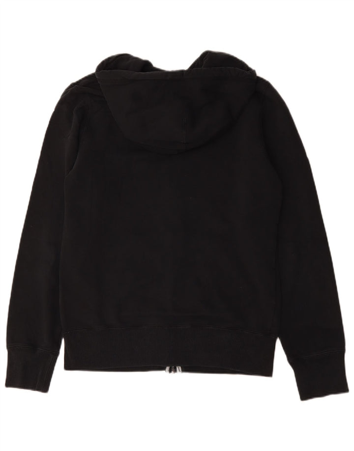 Pulover Nike pentru bărbați, cu fermoar, bumbac, negru