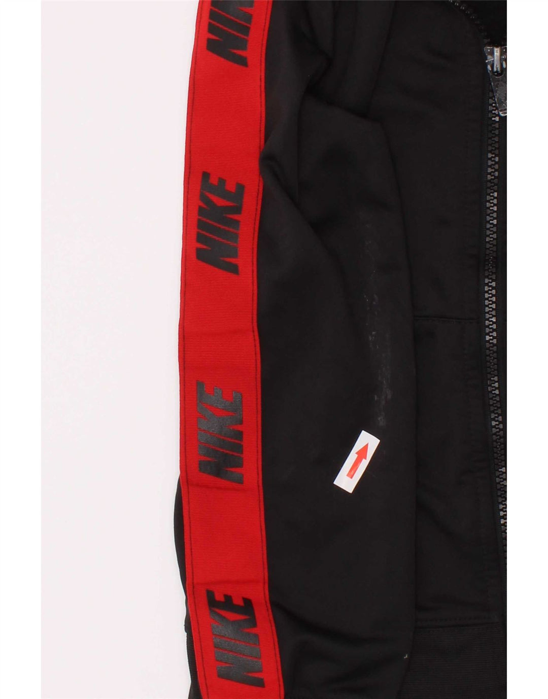 Jachetă de top pentru trening grafic Nike pentru băieți 6-7 ani, mare, negru, colorblock