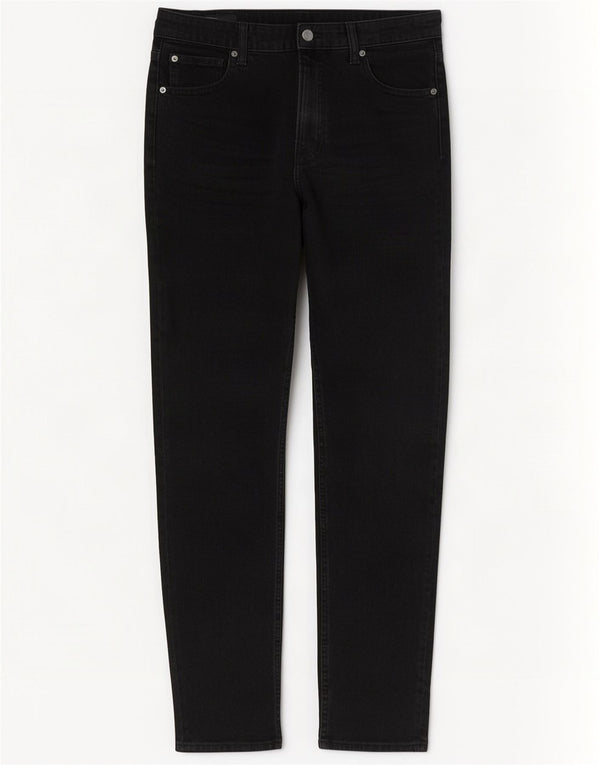 Blugi slim pentru femei cu talie înaltă Zara EU 40 Medium L30 L30 Bumbac negru