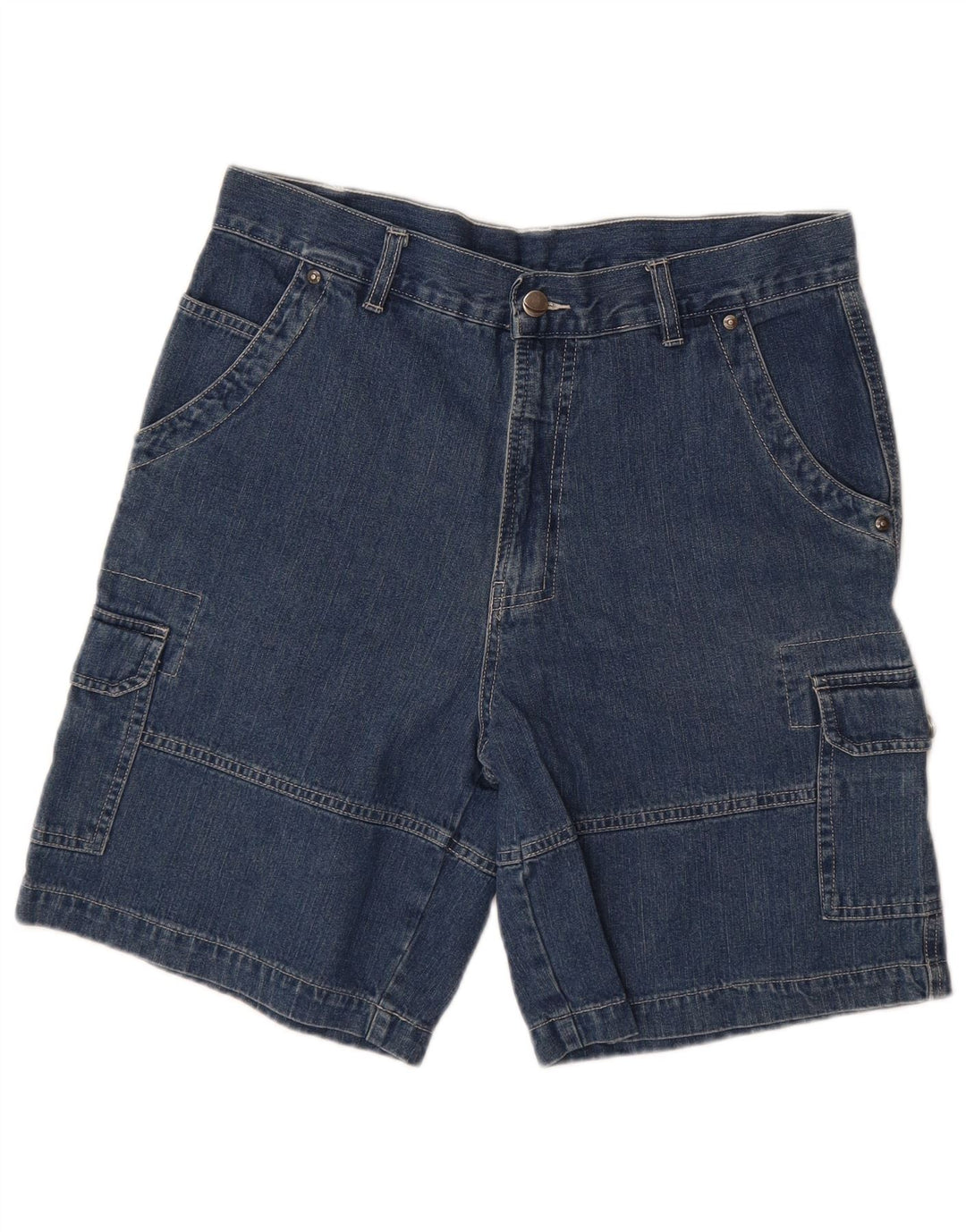 REWARD Pantaloni scurți cargo din denim pentru bărbați IT 48 Medium W32 Bleumarin
