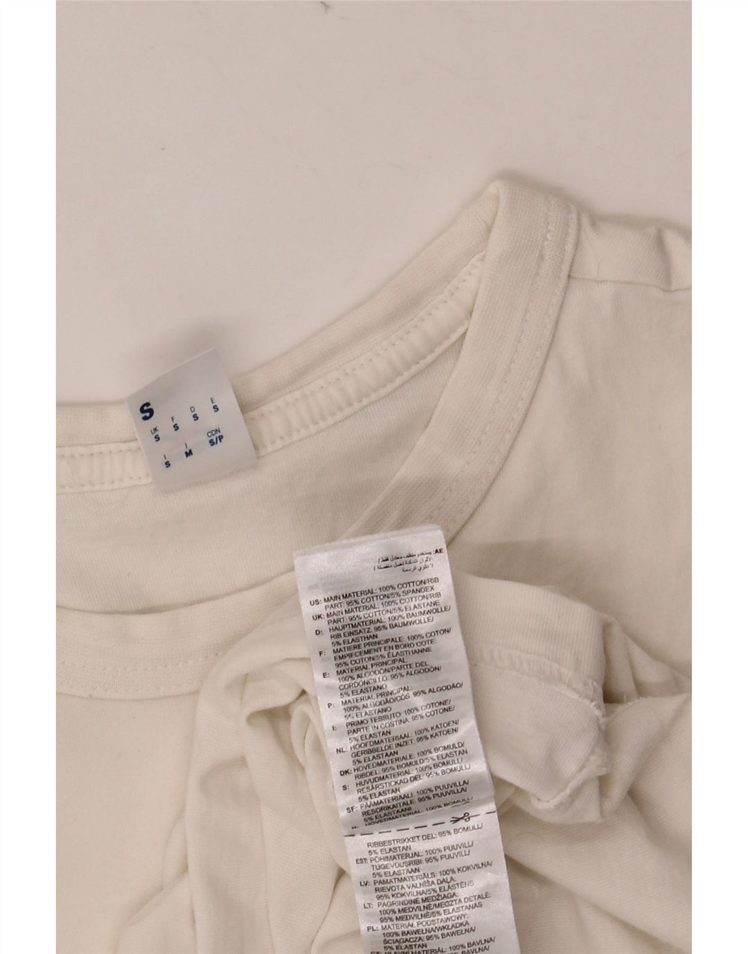 Tricou REEBOK pentru bărbați Top mic din bumbac alb