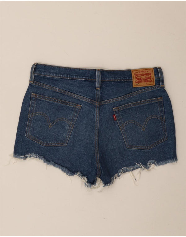 Levi's Womens 501 Denim Shorts W29 Medium Blue Cotton