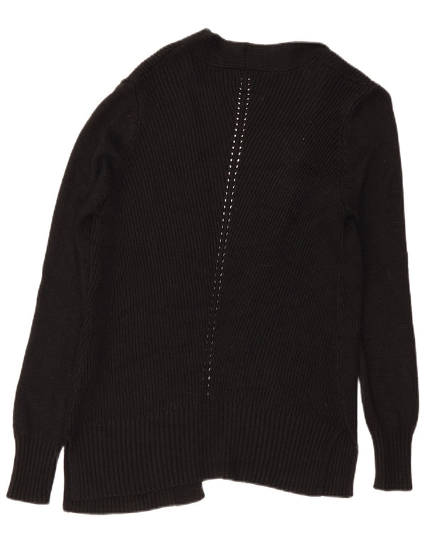 Pulover cardigan deschis pentru femei Fat Face UK 10 Mic Negru