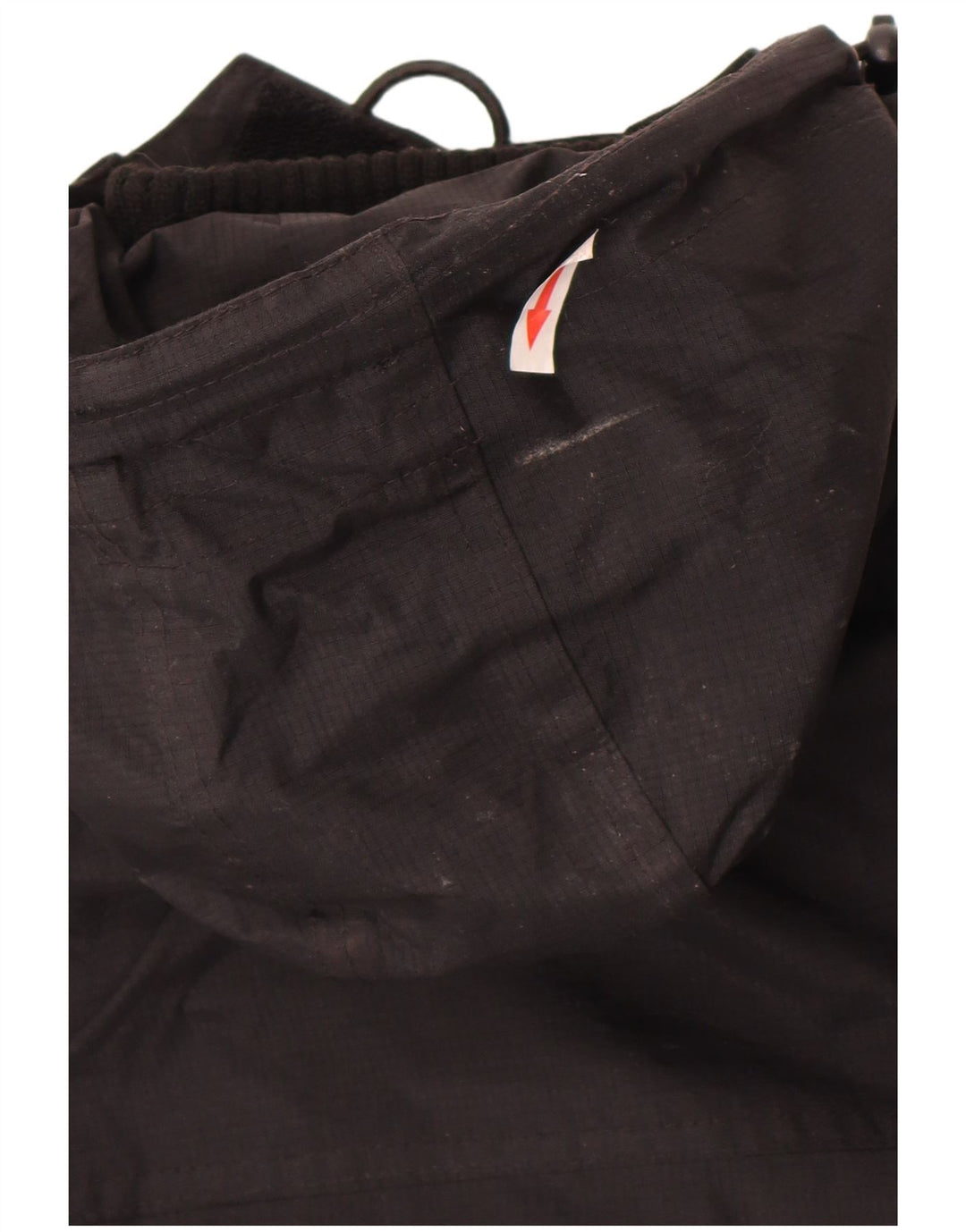 Jachetă de ploaie cu glugă Superdry pentru femei UK 12 Medium Black Nylon
