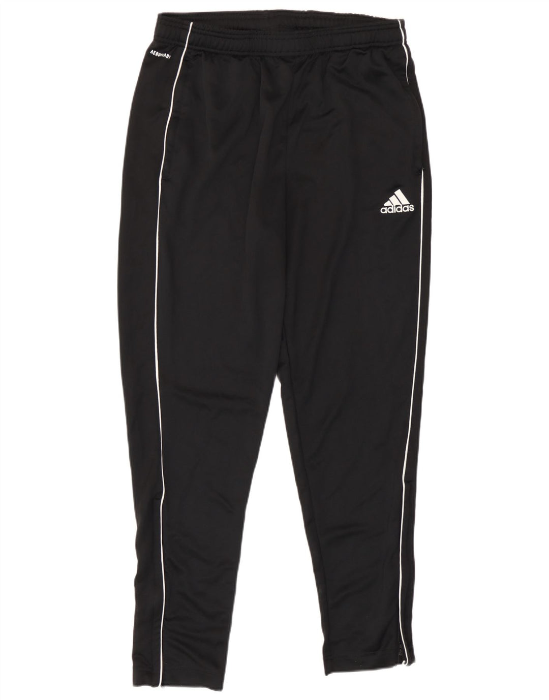 Pantaloni de trening Adidas pentru femei, mari, negru, poliester cu dungi