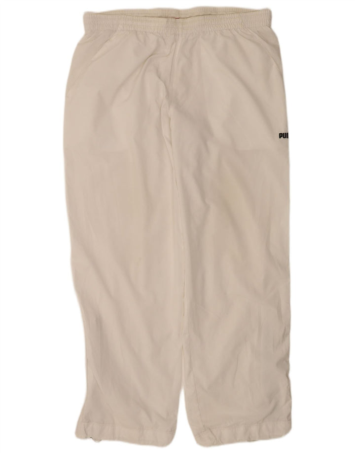 Pantaloni de trening Puma pentru bărbați, mari, albi