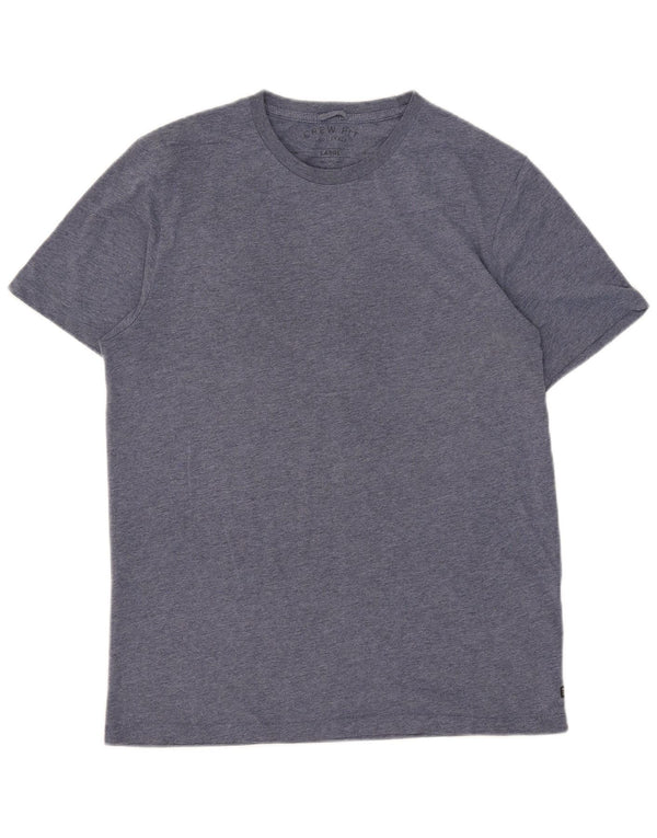 Tricou pentru bărbați vintage Top mare din bumbac albastru