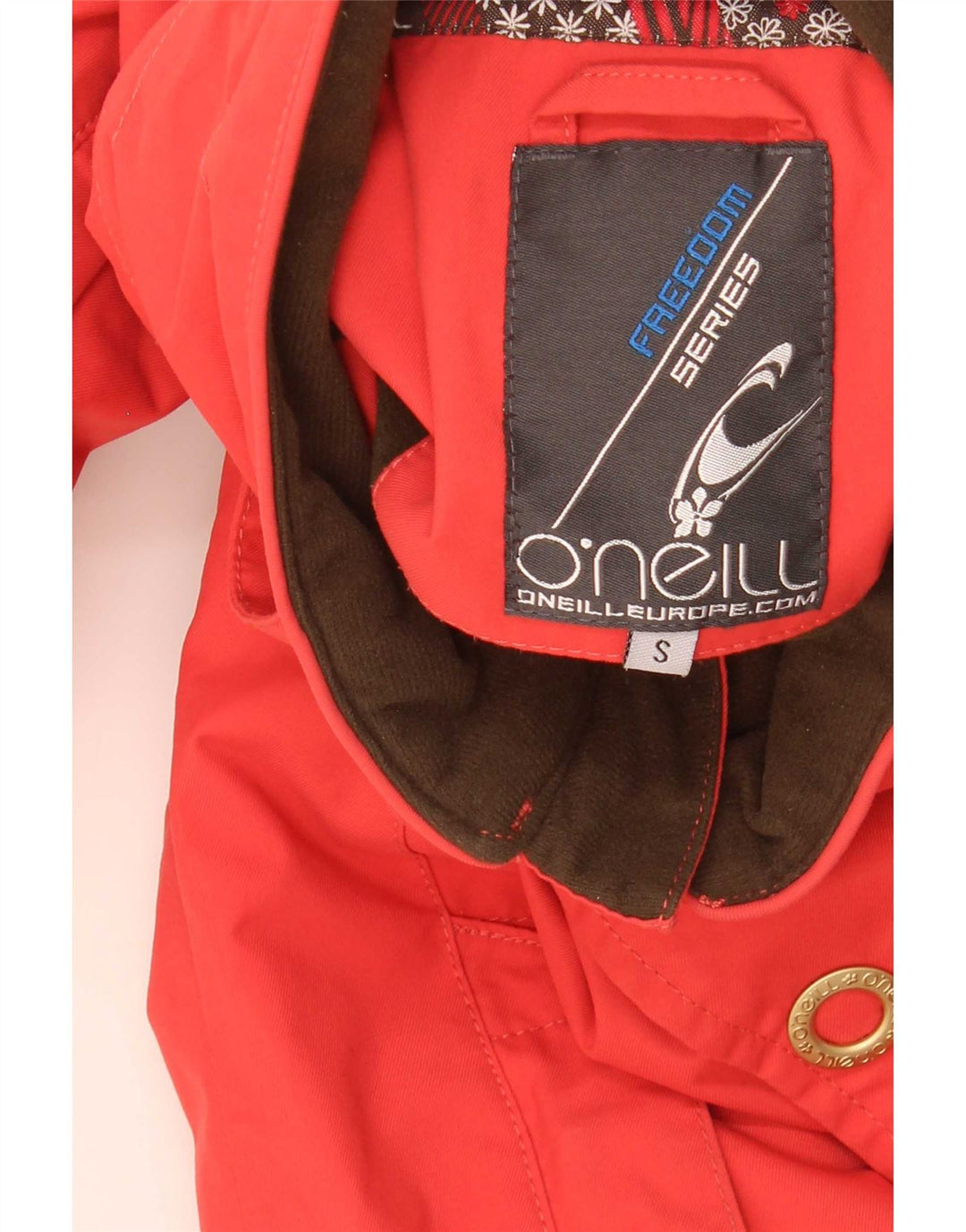 O'Neill Jachetă Windbreaker pentru femei UK 10 Small Red Nylon