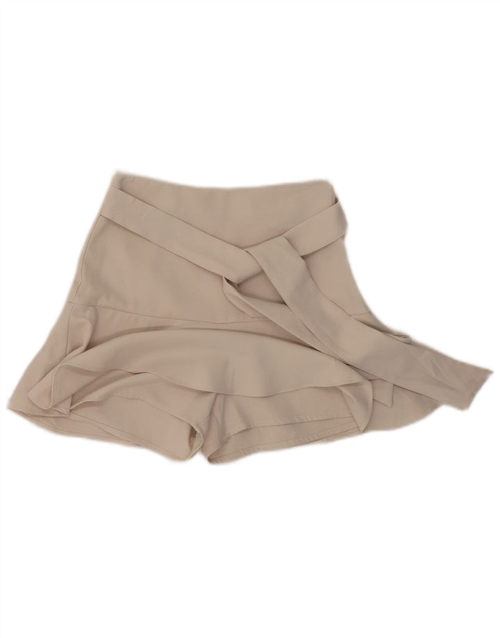 Fusta pentru femeie Zara UK 4 XS poliester bej