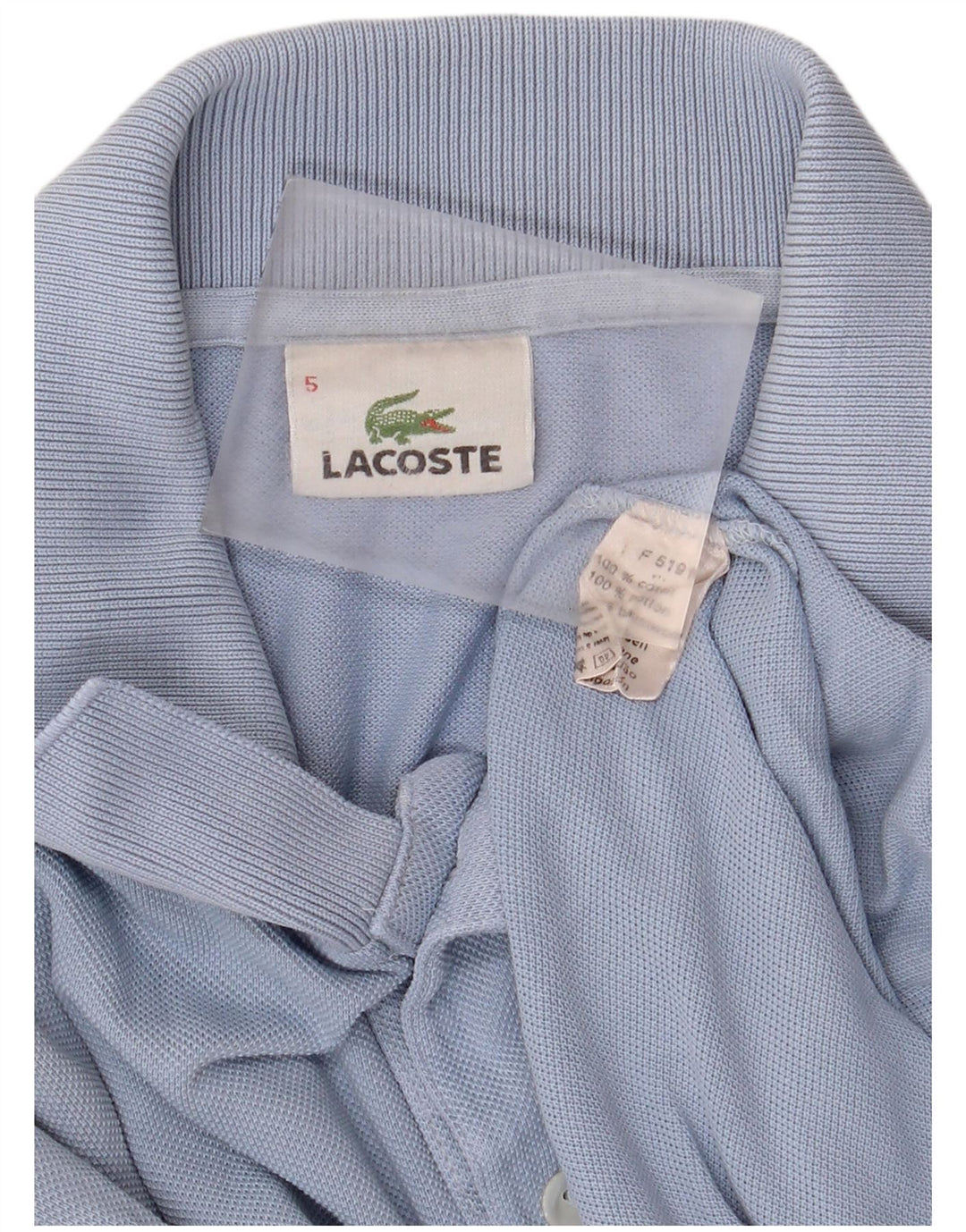 Tricou polo Lacoste pentru bărbați mărimea 5 mare, albastru, bumbac