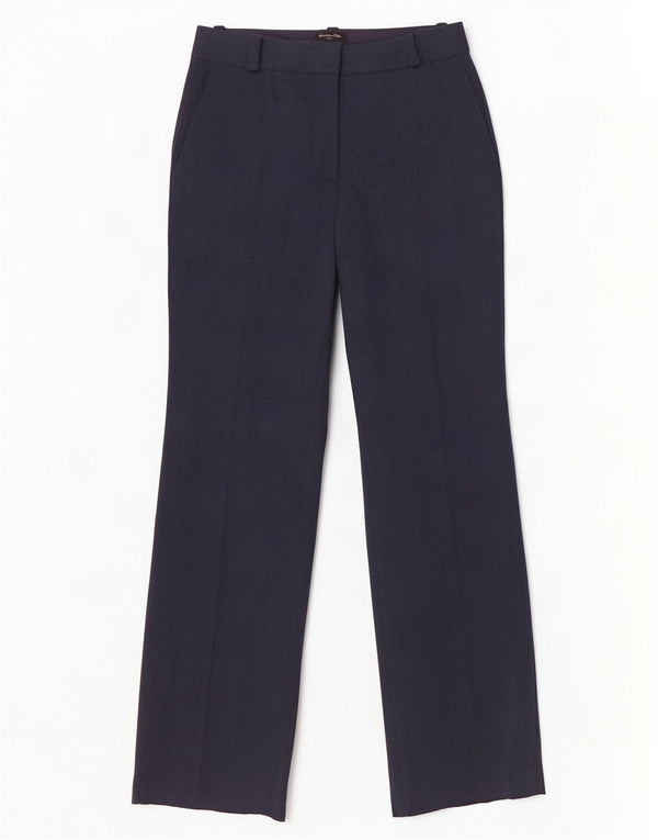 Massimo Dutti Pantaloni drepti pentru femei EU 36 XS W26 L30 bleumarin