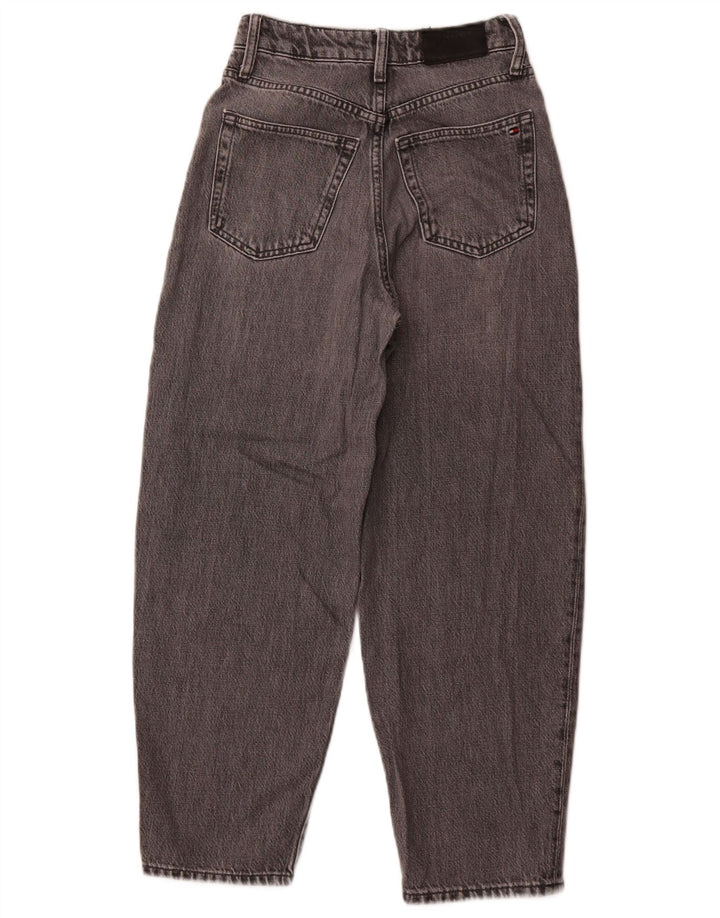 TOMMY HILFIGER Blugi conici cu talie înaltă Eva pentru femei W25 L25 bumbac gri