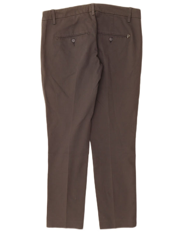 DONDUP Pantaloni chino pentru femei Slim Fit W28 L28 bumbac gri