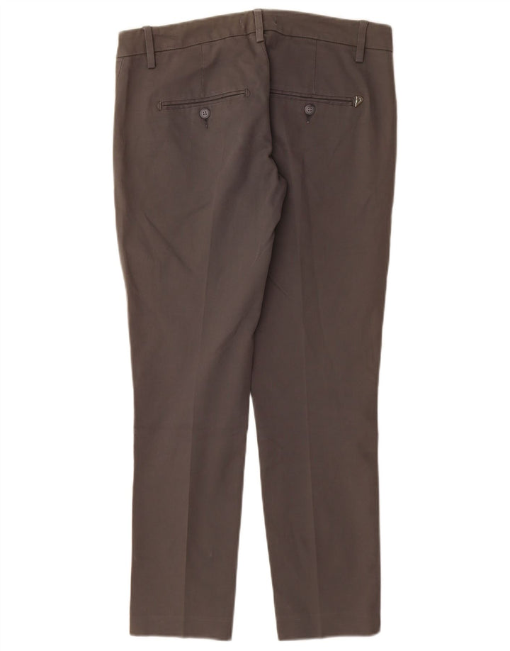 DONDUP Pantaloni chino pentru femei Slim Fit W28 L28 bumbac gri