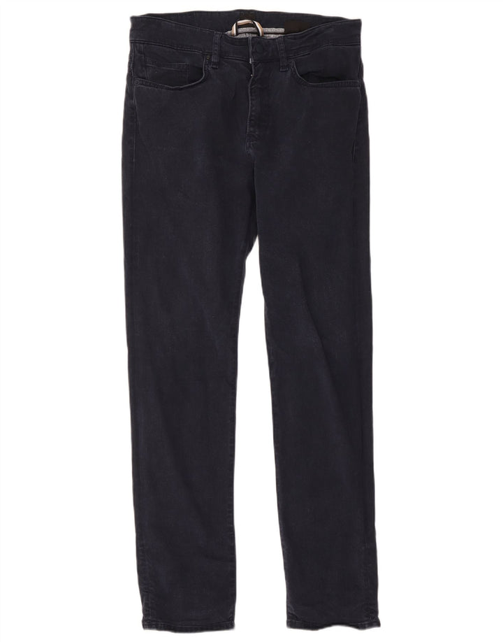 Blugi slim pentru bărbați Hugo Boss W31 L32 Lyocell bleumarin