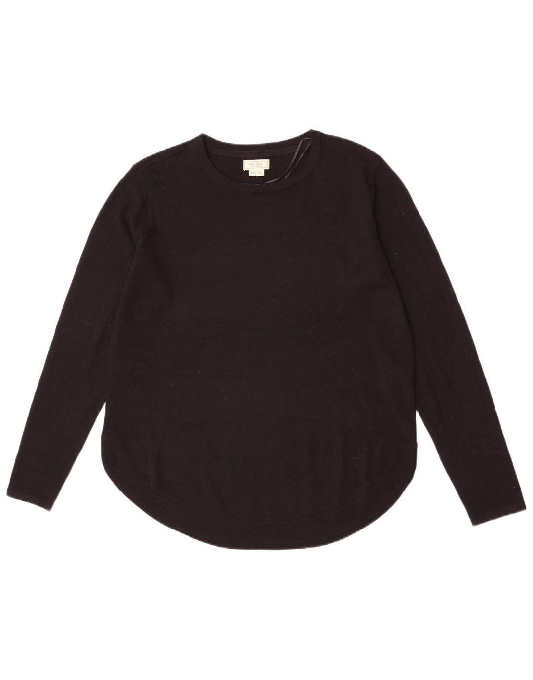 Pulover pentru femei Fat Face cu gâtul cu barca UK 12 Poliester mediu negru