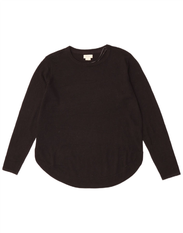 Pulover pentru femei Fat Face cu gâtul cu barca UK 12 Poliester mediu negru