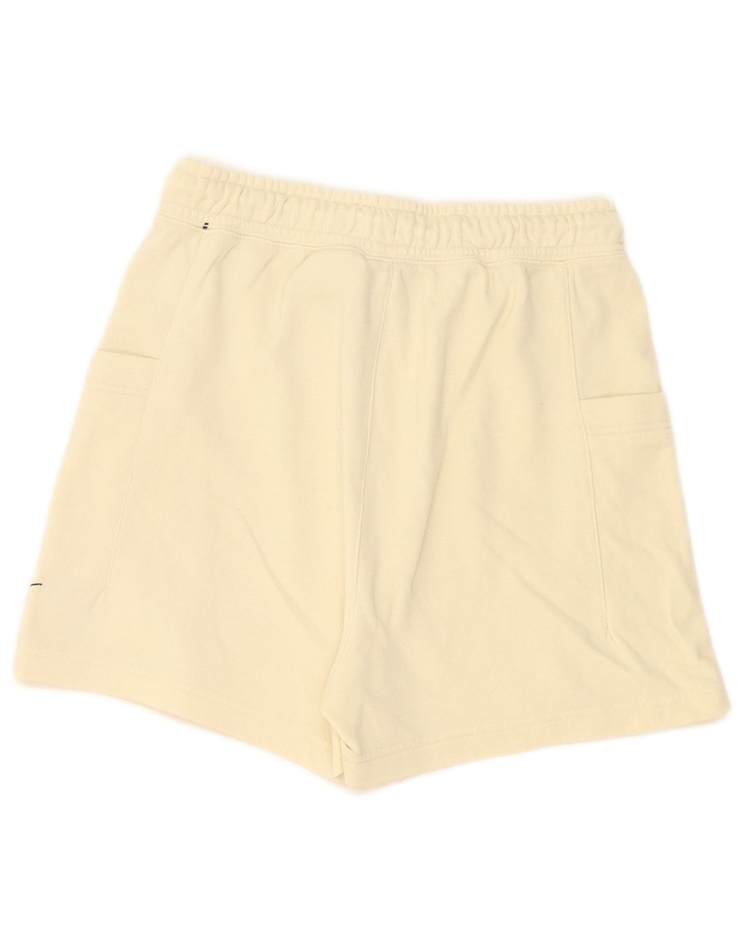 Pantaloni scurti sport Nike pentru femei UK 8 Small Beige Bumbac