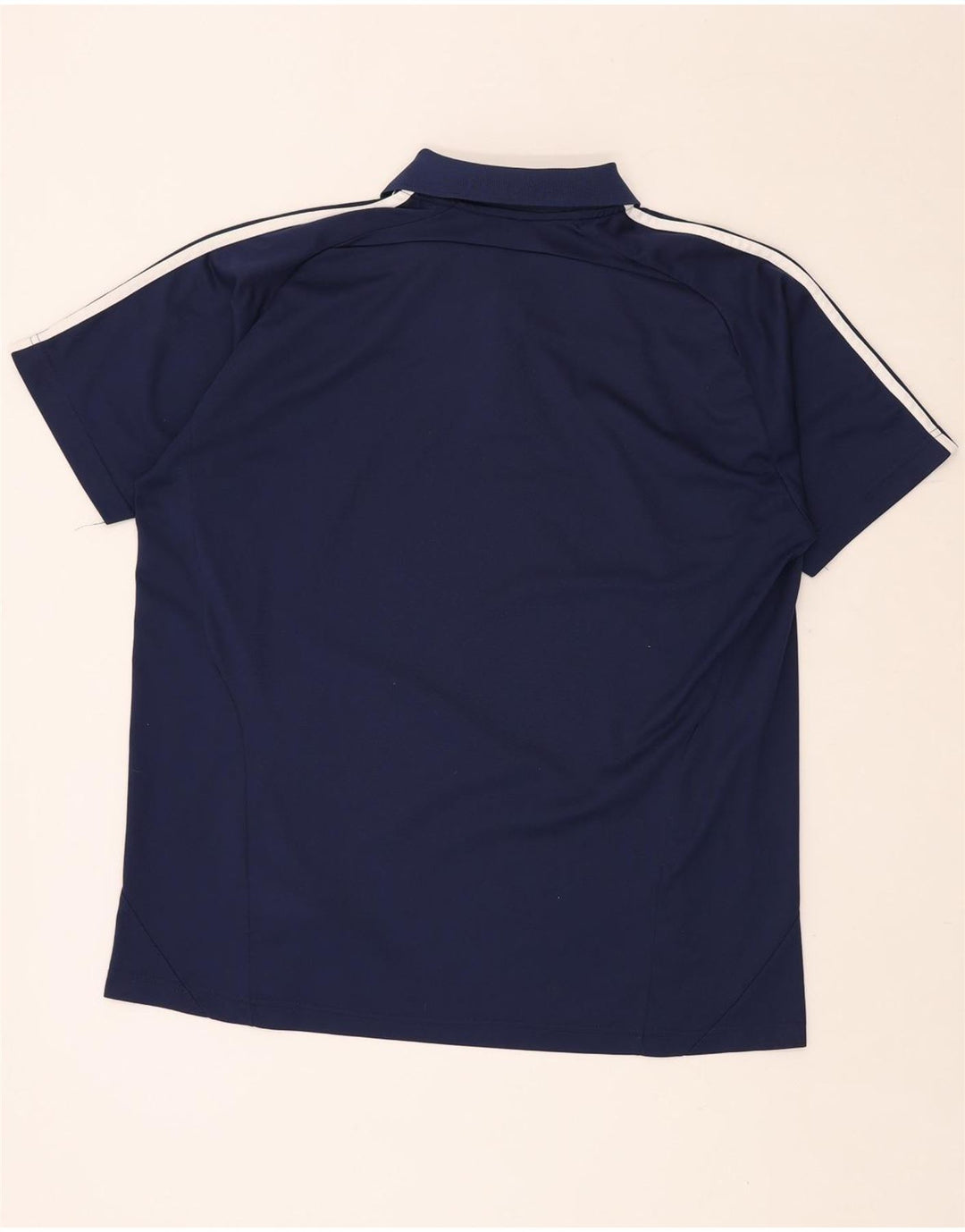 Tricou polo ADIDAS Climalite pentru bărbați Marea Britanie 46/48 XL Bleumarin Poliester