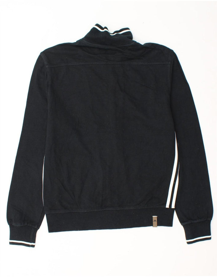 Jachetă de trening pentru bărbați ADIDAS UK 36/38 Bumbac negru mic