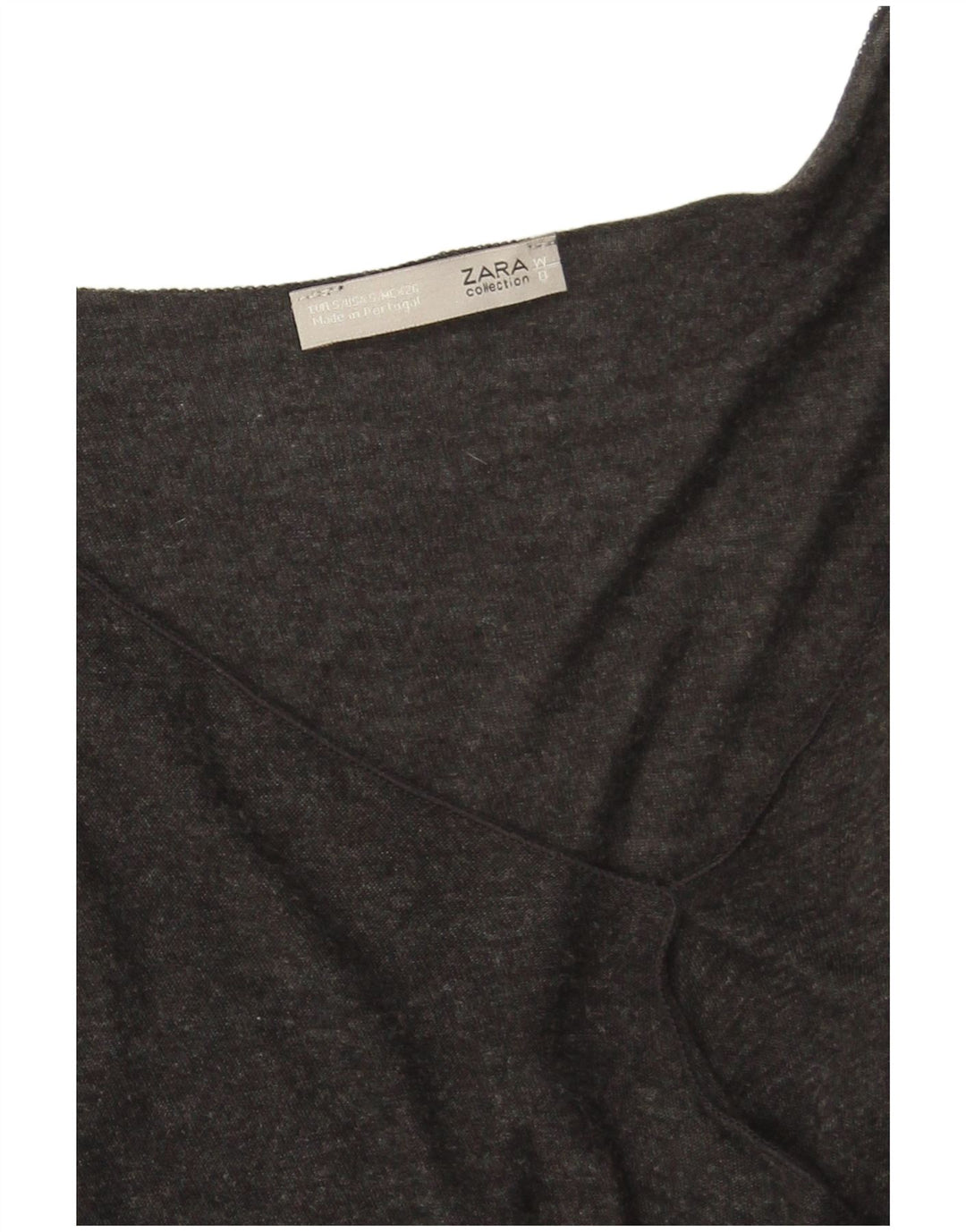 Rochie supradimensionată pentru femei Zara UK 10 Mic, gri, viscoză