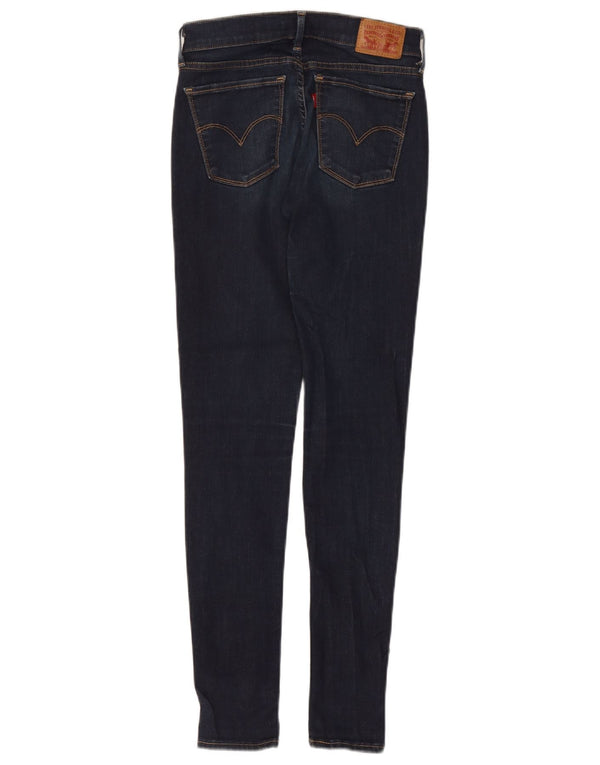 Blugi Levi's pentru femei 710 Super Skinny W26 L30 Bumbac bleumarin