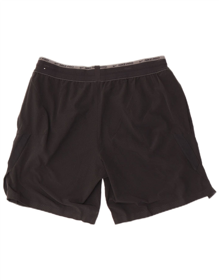 Pantaloni scurți sport Nike Dri Fit pentru bărbați, mari, negru, poliester
