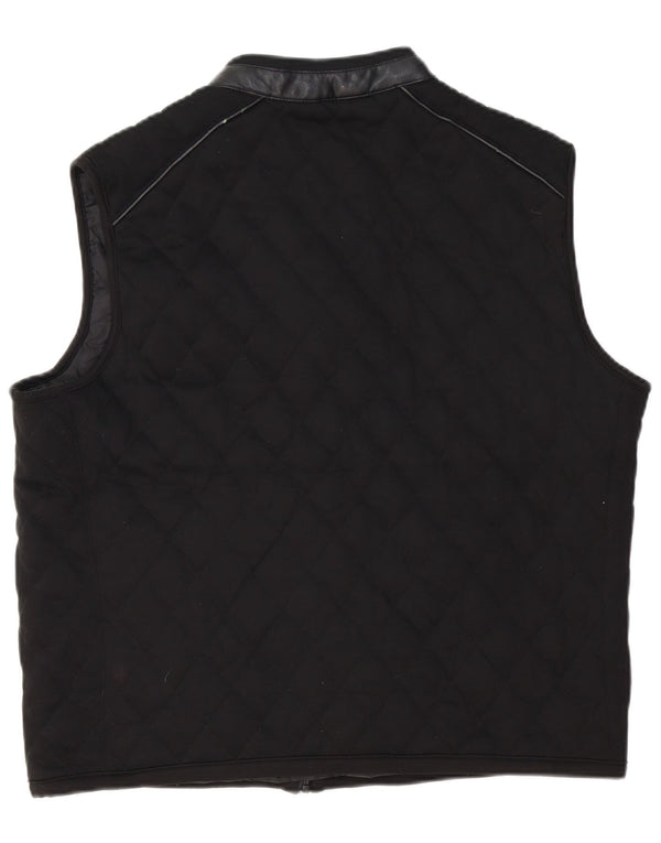 Gilet matlasat pentru bărbați Zara UK 42 XL Poliester negru