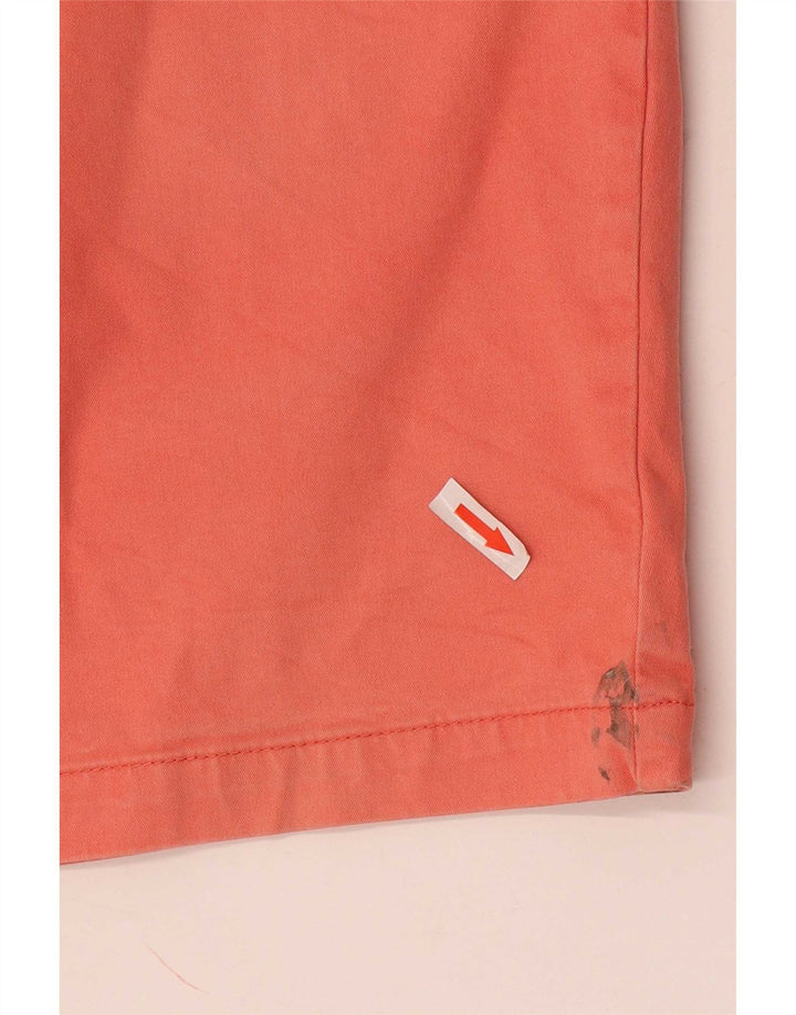 Pantaloni scurți chino pentru bărbați Marks & Spencer W36, bumbac roz mare