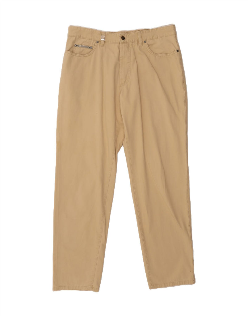 CAMEL Mens Straight Casual Trousers W38 L34 Beige Cotton Vintage Camel and Second-Hand Camel from Messina Hembry 