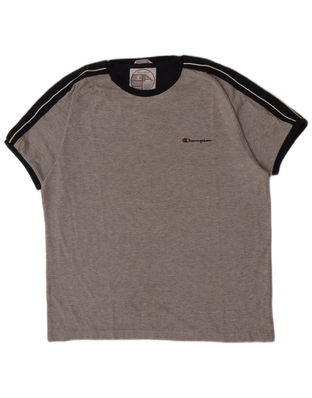 Tricou pentru bărbați Champion Top mare din bumbac gri