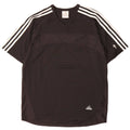 Tricou Adidas Climacool pentru bărbați Top Mediu Negru Poliester Colorblock