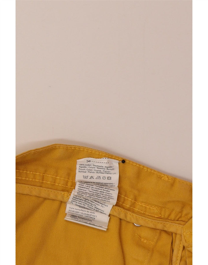 Pantaloni scurți casual Jack & Jones pentru bărbați, mediu W32, bumbac galben