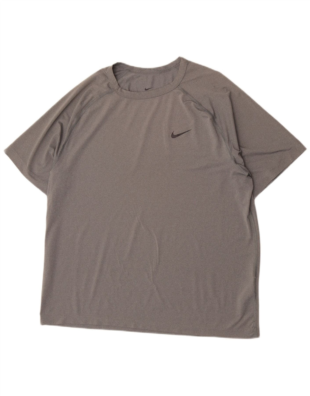 Tricou Nike Dri Fit pentru bărbați Top mare, gri, poliester