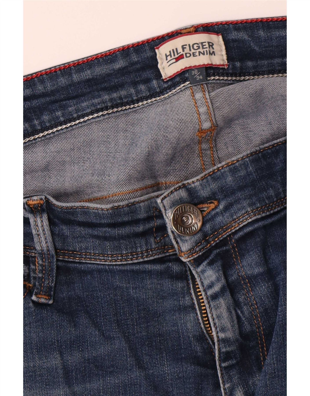 Blugi slim pentru bărbați Tommy Hilfiger W38 L30 bumbac albastru